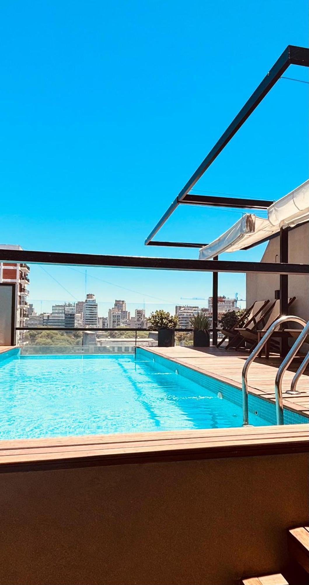 Aq Tailored Suites 布宜诺斯艾利斯 外观 照片 Rooftop pool